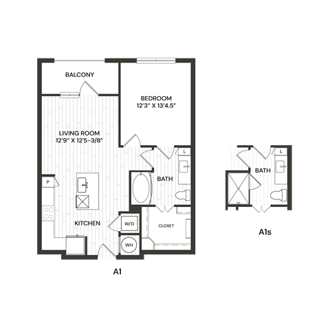 Aura Southgate A1.1 Floor Plan